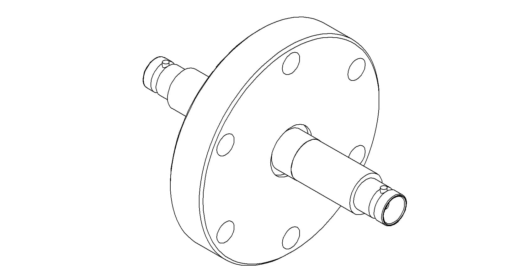 COAXIAL, BNC, 1 PIN, GROUNDED SHIELD, DOUBLE-ENDED, 275CF