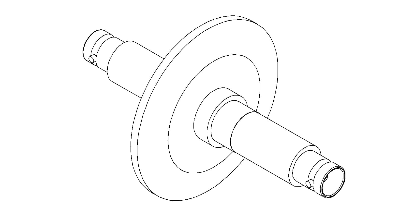 COAXIAL, BNC, 1 PIN, GROUNDED SHIELD, DOUBLE-ENDED, QF40