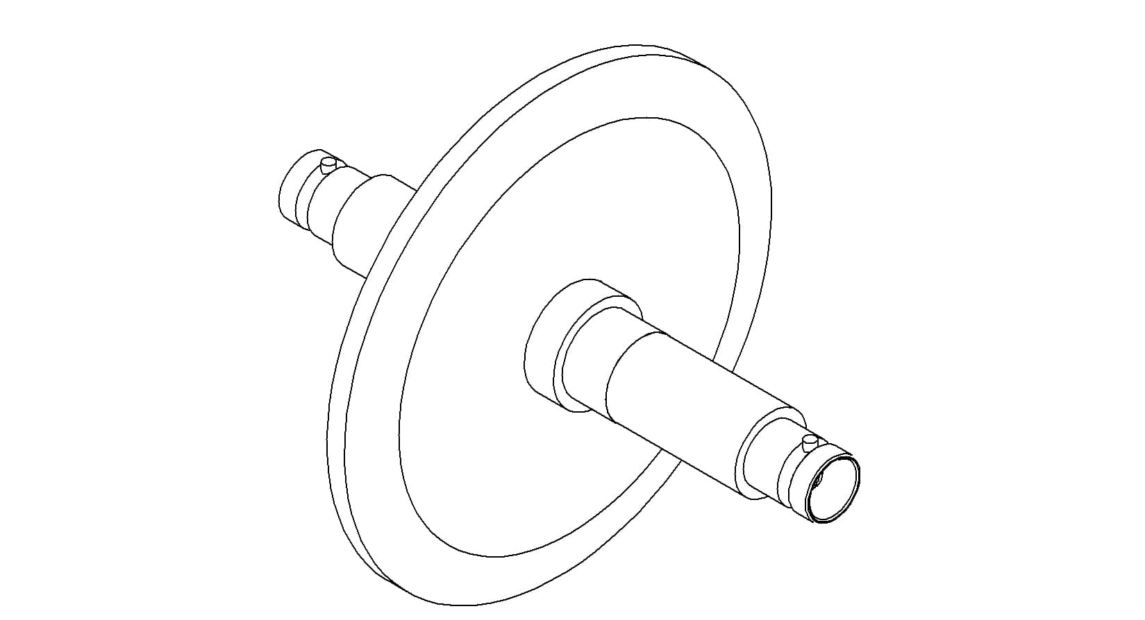 COAXIAL, BNC, 1 PIN, GROUNDED SHIELD, DOUBLE-ENDED, QF50
