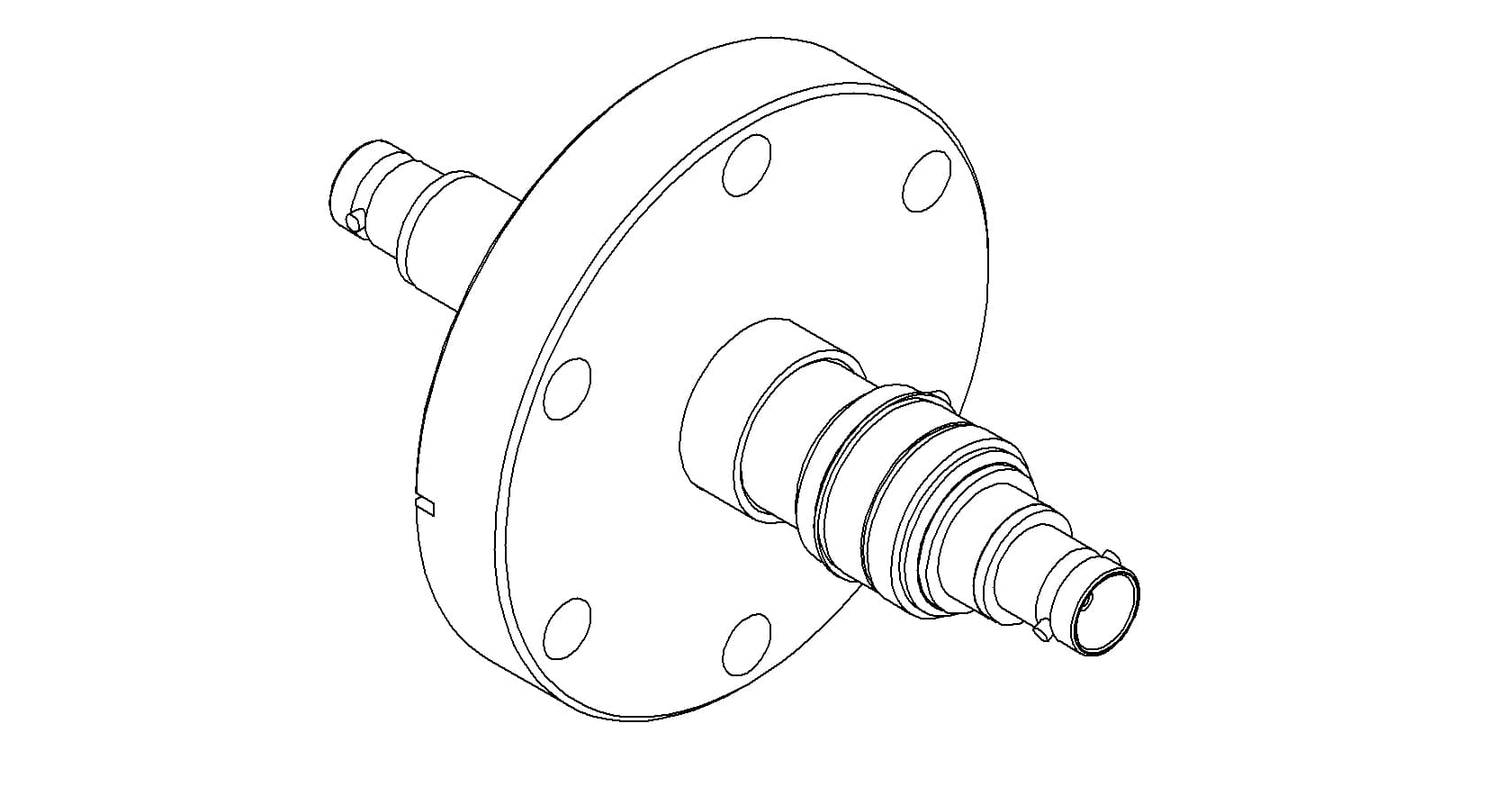 COAXIAL, BNC, 1 PIN, FLOATING SHIELD, DOUBLE-ENDED, 275CF