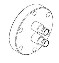 COAXIAL, MHV, 2 PINS, GROUNDED SHIELD, 275CF, NO CONNECTOR