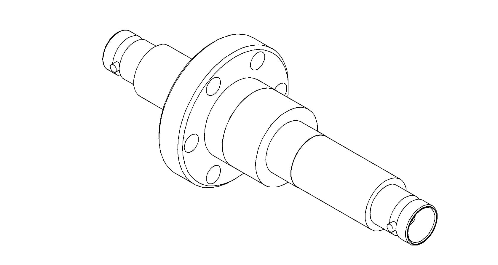 COAXIAL, MHV, 1 PIN, GROUNDED SHIELD, DOUBLE-ENDED, 133CF, NO CONNECTOR