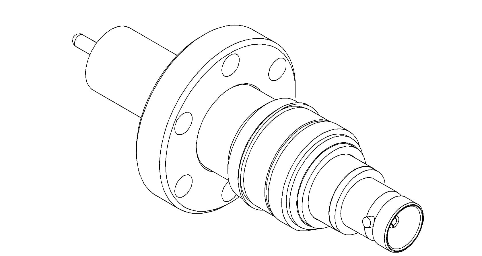 COAXIAL, MHV, 1 PIN, FLOATING SHIELD, 133CF, NO CONNECTOR