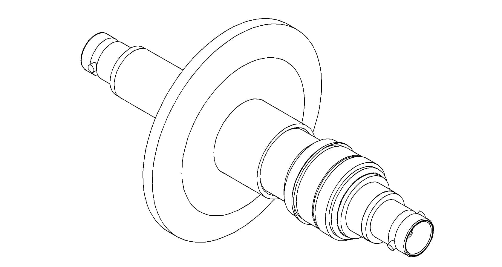 COAXIAL, MHV, 1 PIN, FLOATING SHIELD, DOUBLE-ENDED, QF40