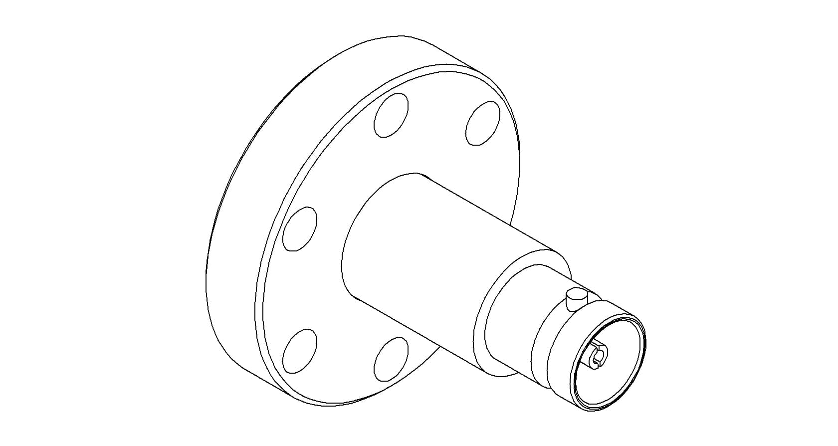 COAXIAL, SHV-5, 1 PIN, GROUNDED SHIELD, 133CF, NO CONNECTOR