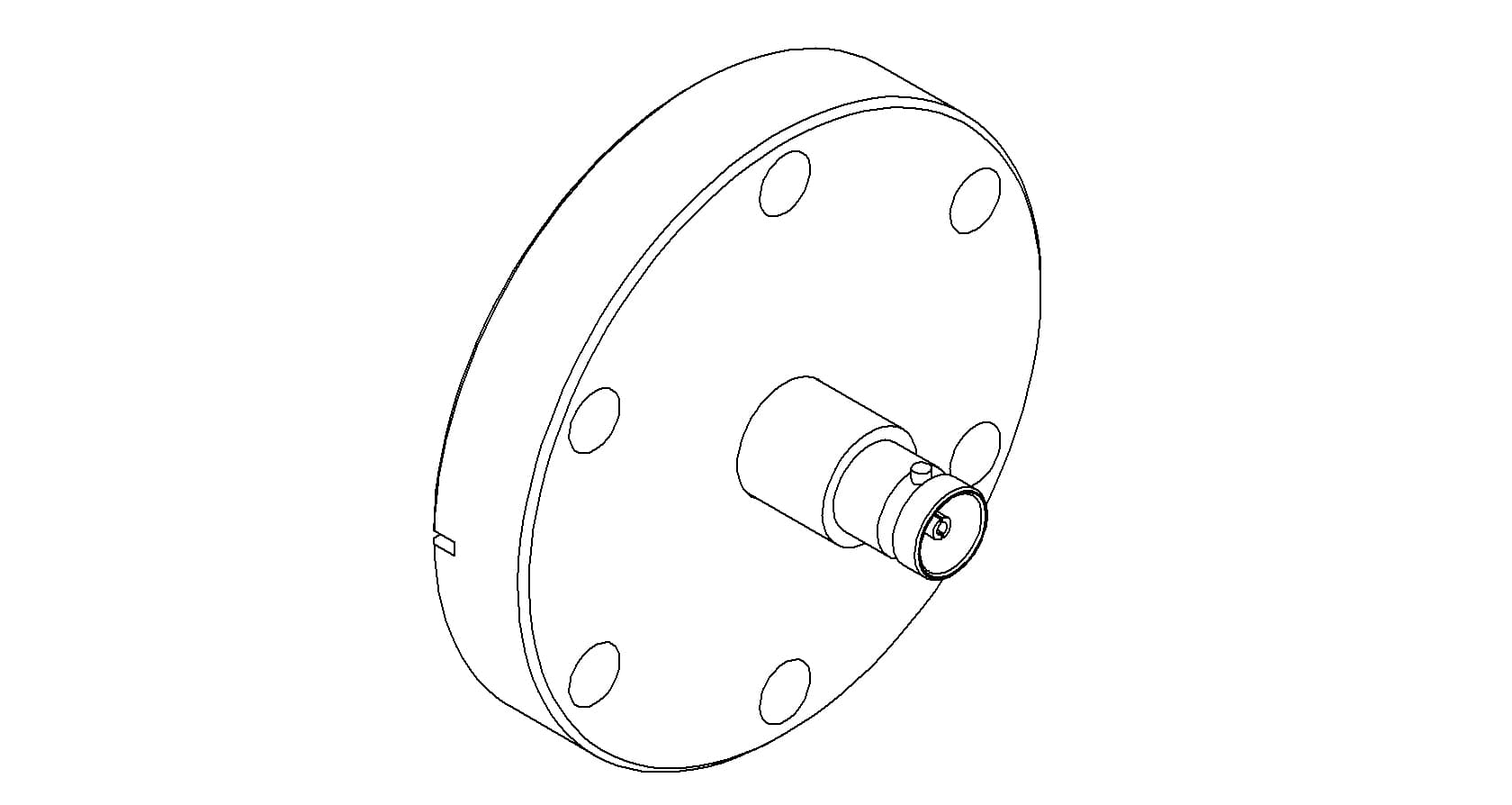 COAXIAL, SHV-5, 1 PIN, GROUNDED SHIELD, 275CF