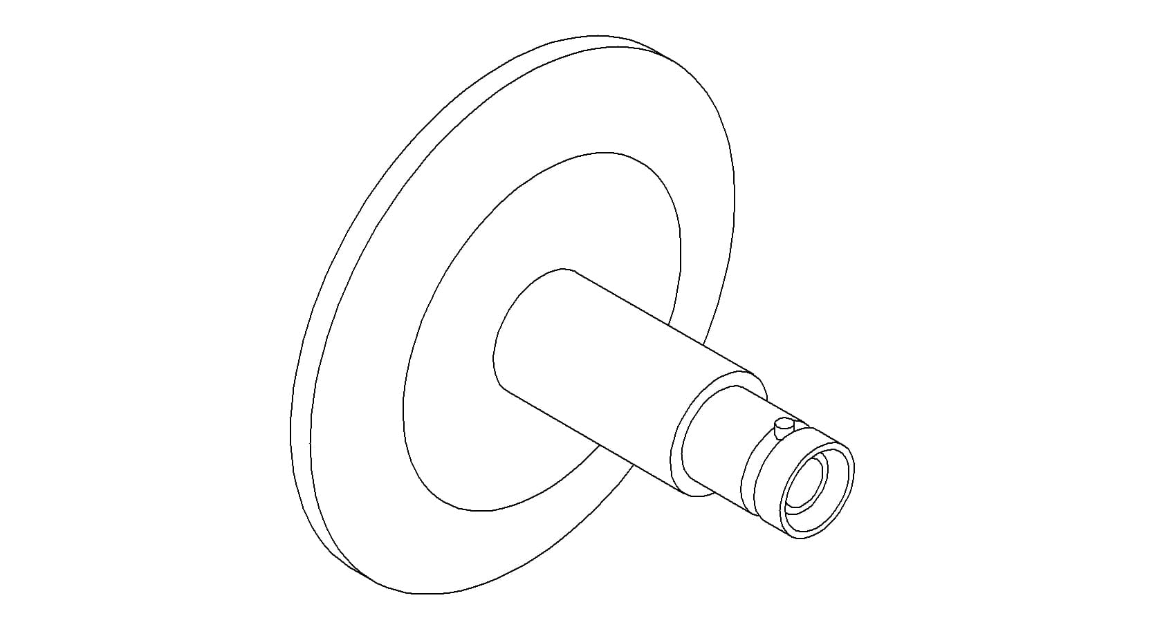 COAXIAL, SHV-5, 1 PIN, GROUNDED SHIELD, QF40 제품 이미지