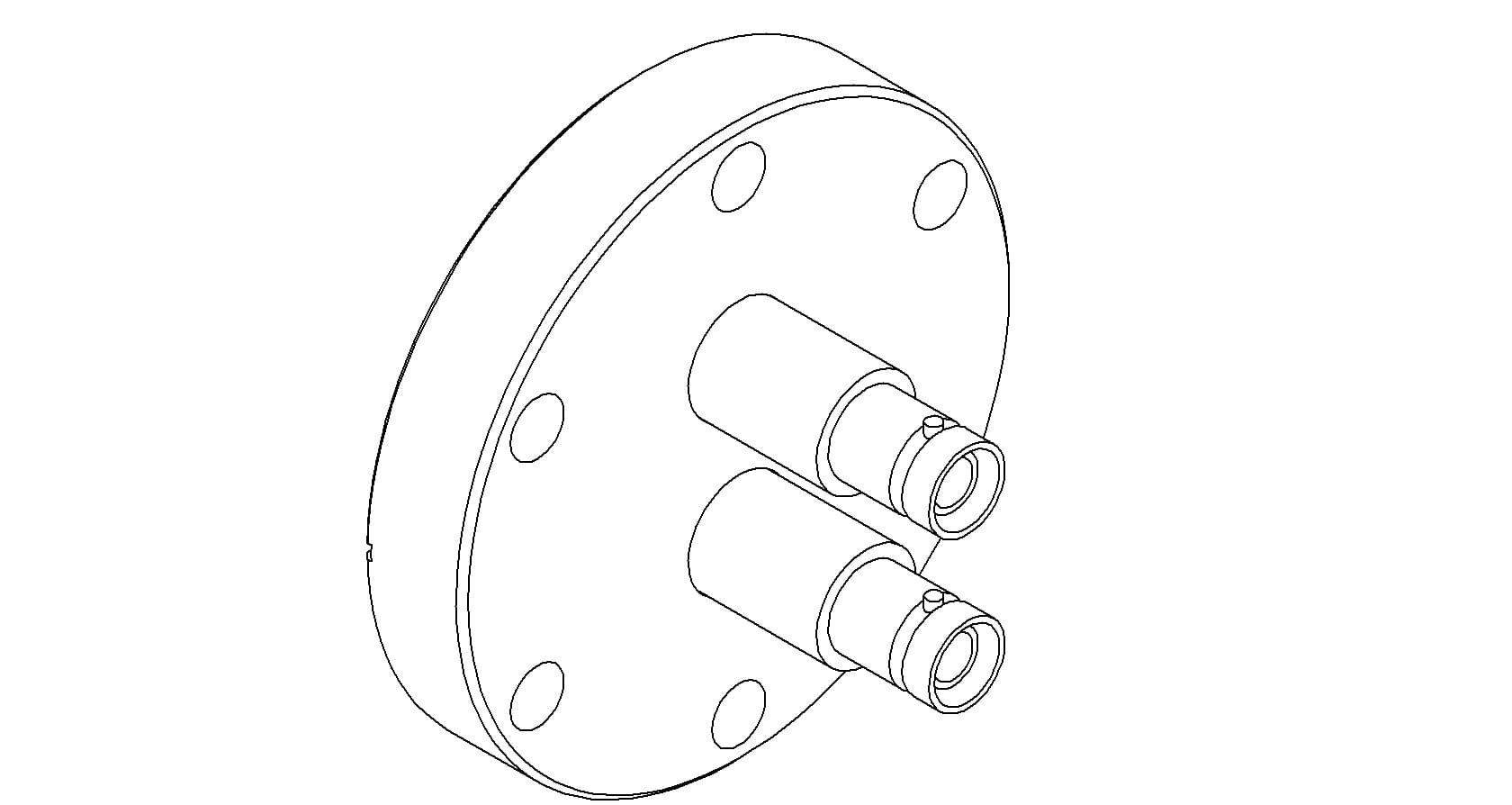COAXIAL, SHV-5, 2 PIN, GROUNDED SHIELD, 275CF 제품 이미지