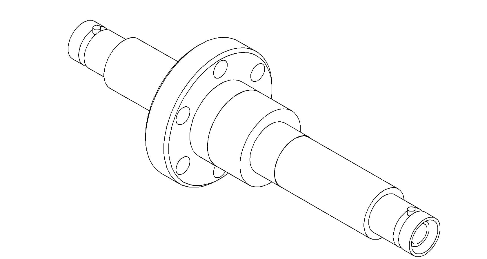 COAXIAL, SHV-5, 1 PIN, GROUNDED SHIELD, DOUBLE-ENDED, 133CF 제품 이미지