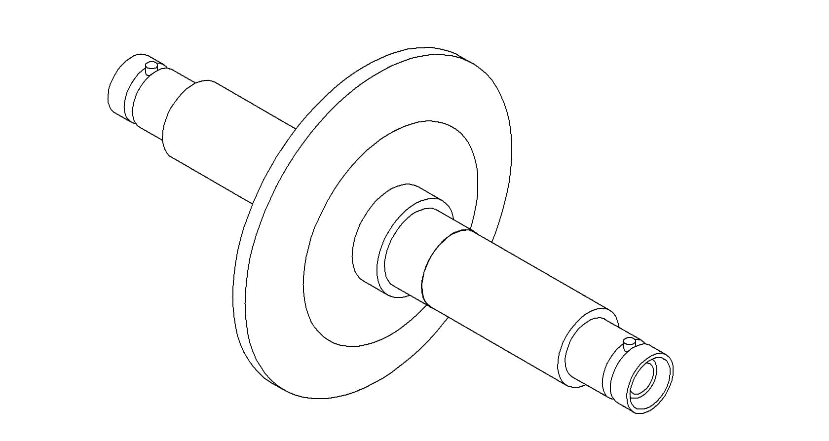 COAXIAL, SHV-5, 1 PIN, GROUNDED SHIELD, DOUBLE-ENDED, QF40, NO CONNECTOR