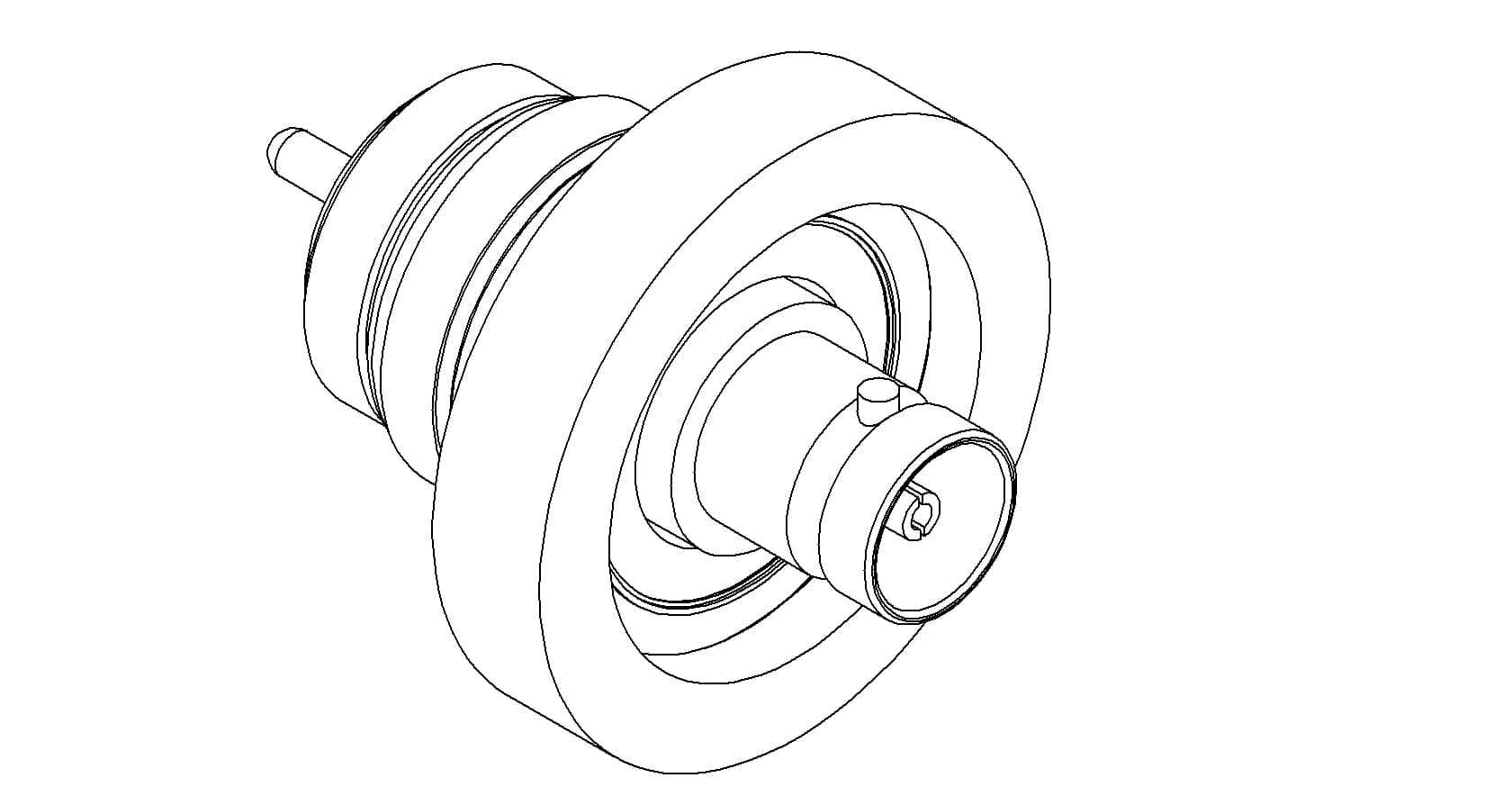 COAXIAL, SHV-5, 1 PIN, FLOATING SHIELD, WELD, NO CONNECTOR