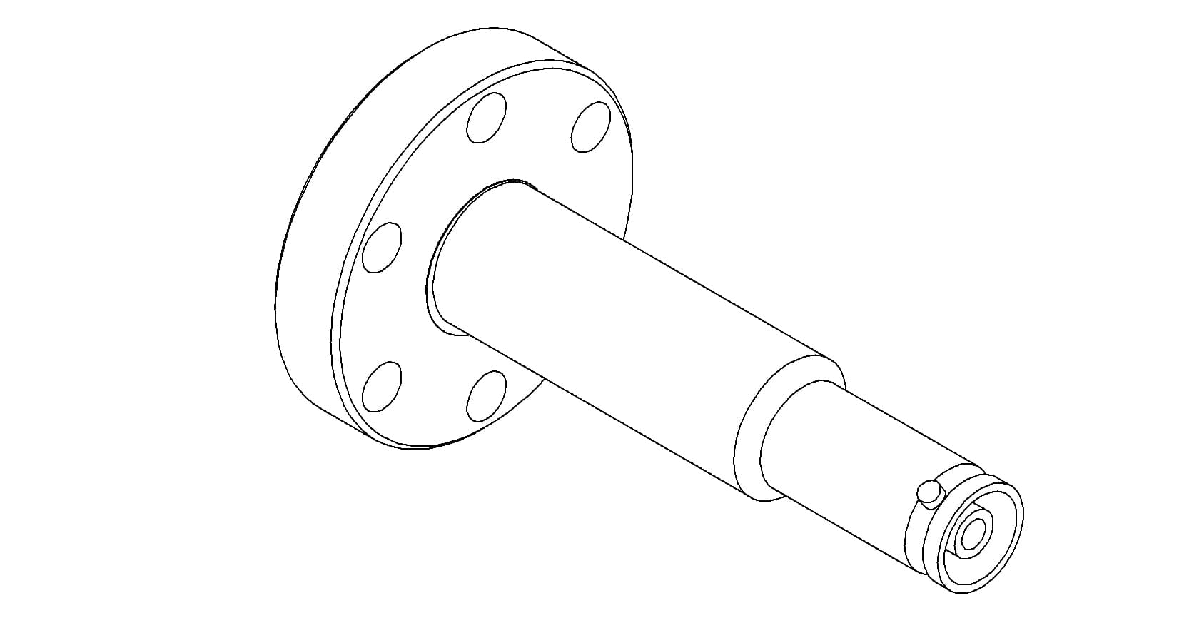 COAXIAL, SHV-10, 1 PIN, GROUNDED SHIELD, 133CF