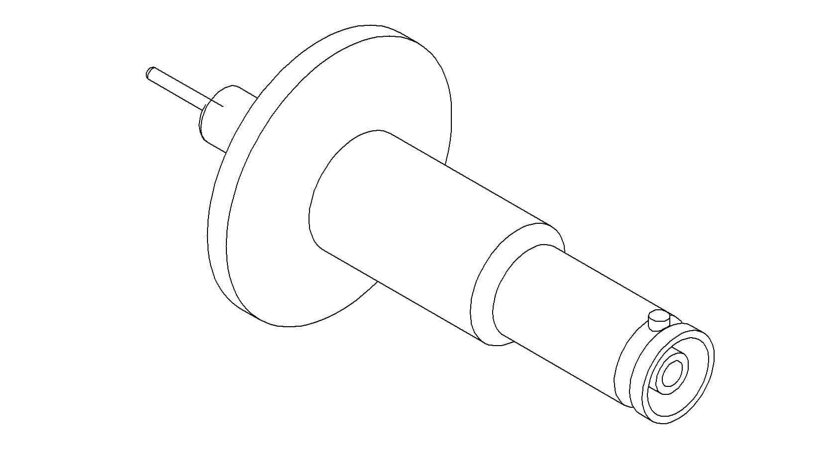 COAXIAL, SHV-10, 1 PIN, GROUNDED SHIELD, EXPOSED, QF16 제품 이미지