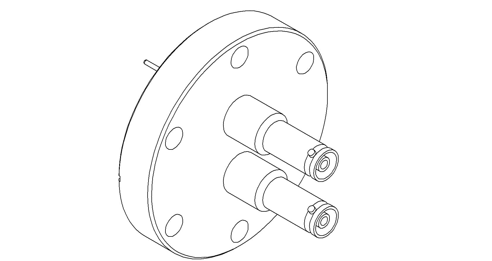 COAXIAL, SHV-10, 2 PIN, GROUNDED SHIELD, EXPOSED, 275CF 제품 이미지