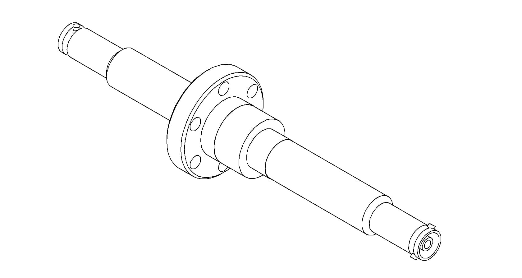 COAXIAL, SHV-10, 1 PIN, GROUNDED SHIELD, DOUBLE-ENDED, 133CF