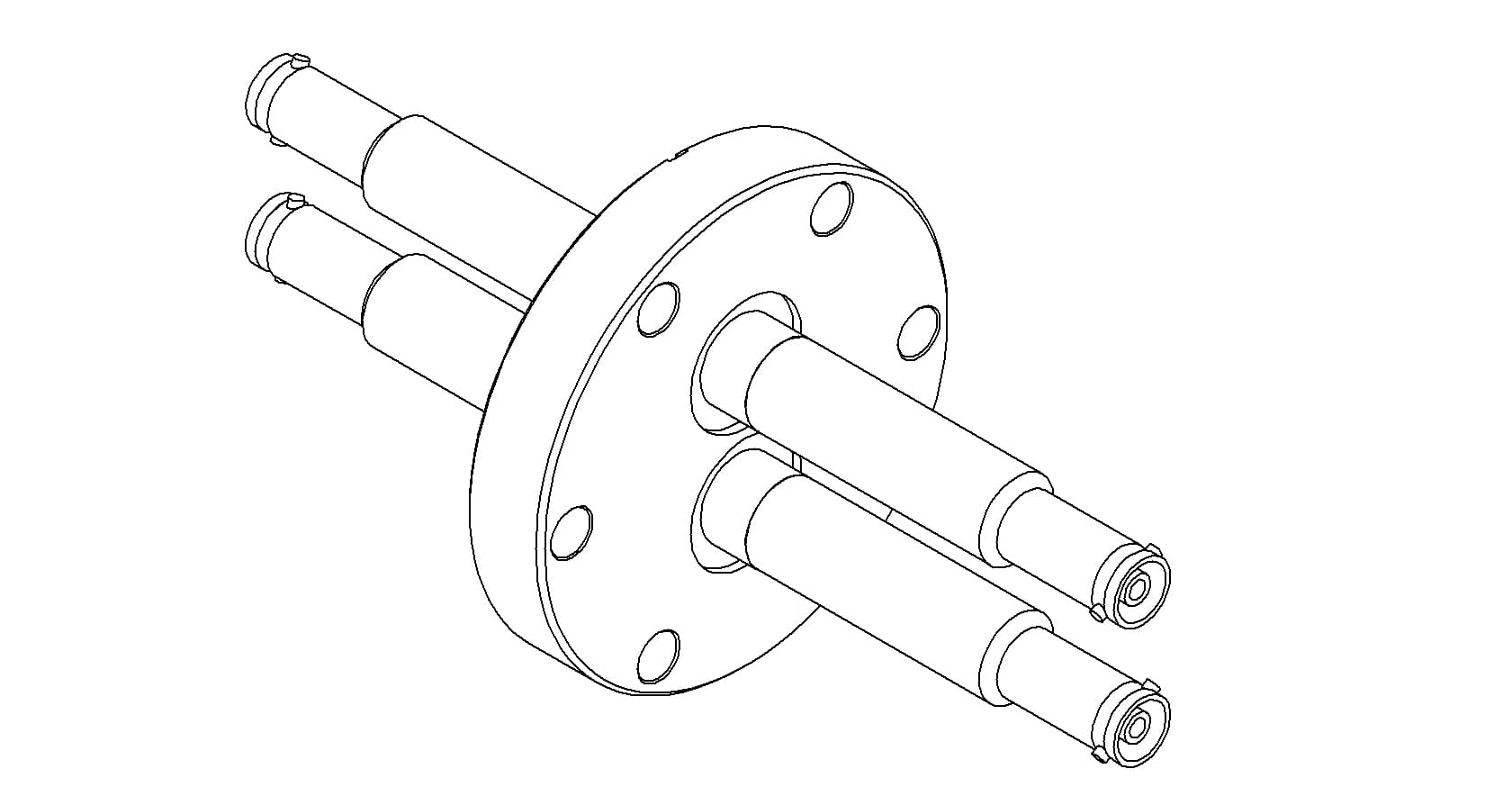 COAXIAL, SHV-10, 2 PIN, GROUNDED SHIELD, DOUBLE-ENDED, 275CF 제품 이미지