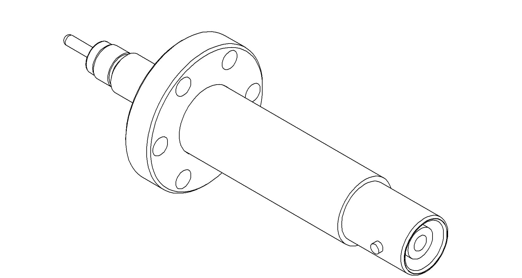COAXIAL, SHV-20, 1 PIN, GROUNDED SHIELD, EXPOSED, 133CF, NO CONNECTOR