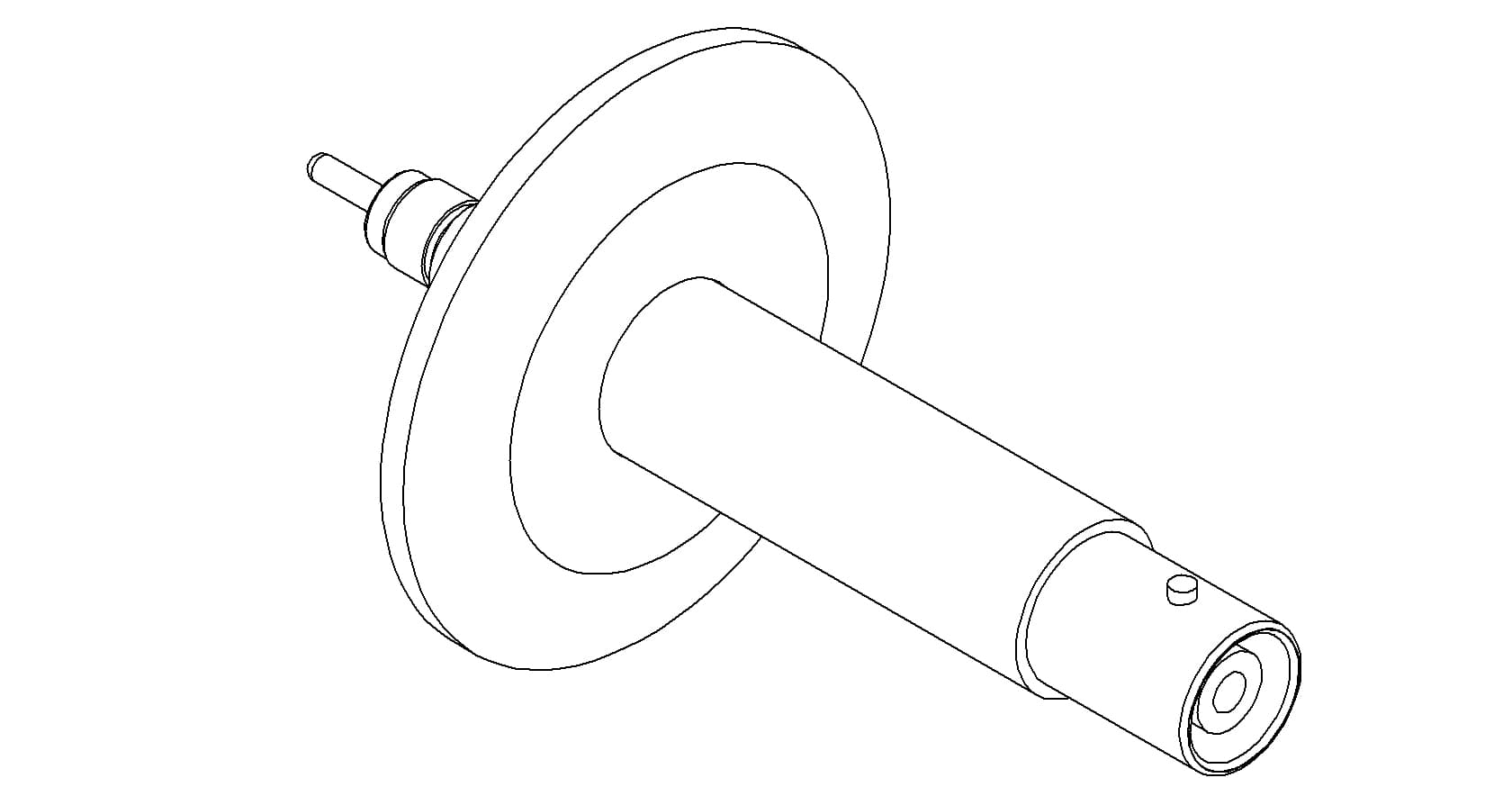COAXIAL, SHV-20, 1 PIN, GROUNDED SHIELD, EXPOSED, QF40
