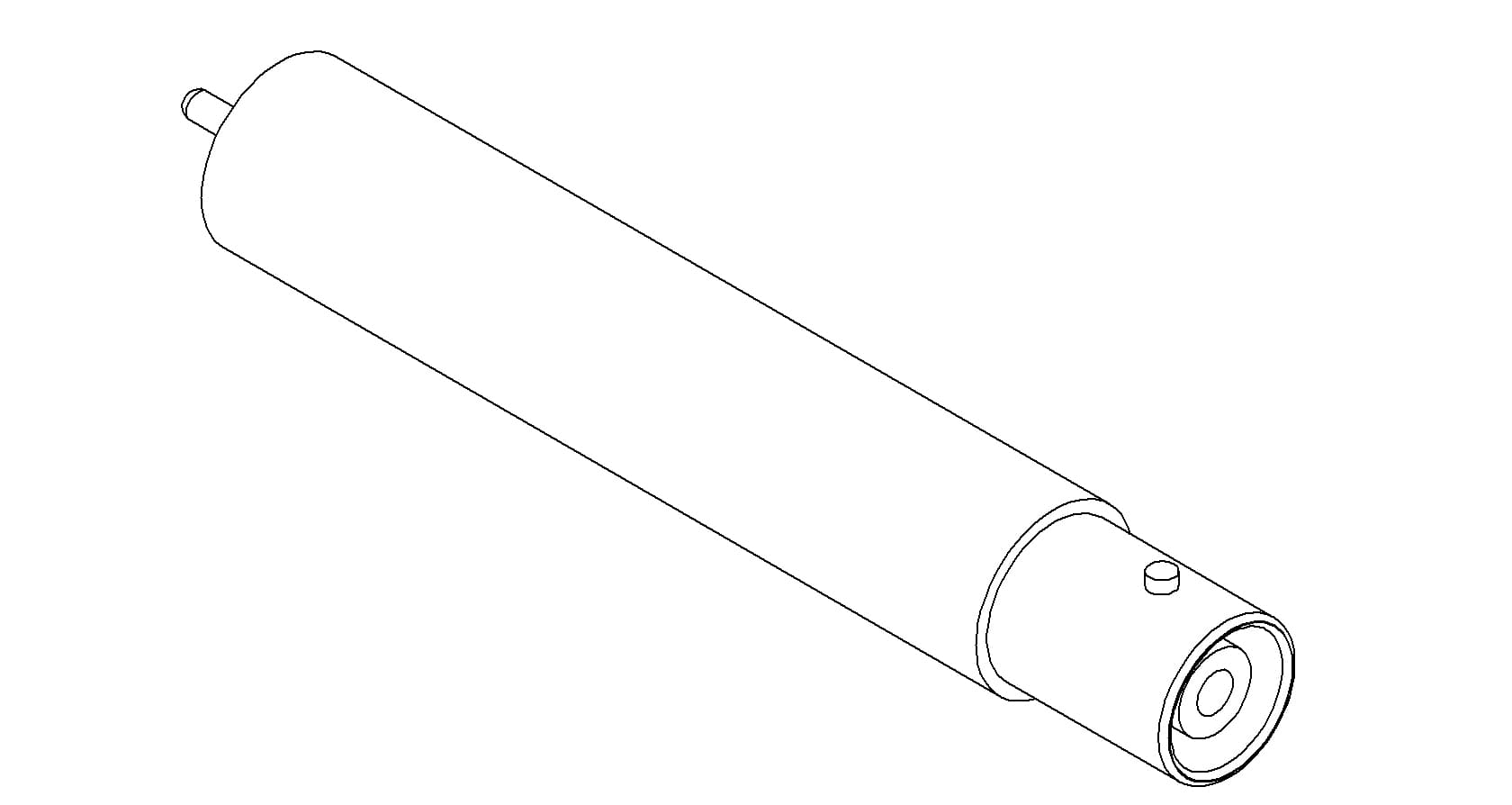 COAXIAL, SHV-20, 1 PIN, GROUNDED SHIELD, WELD, NO CONNECTOR 대표 이미지