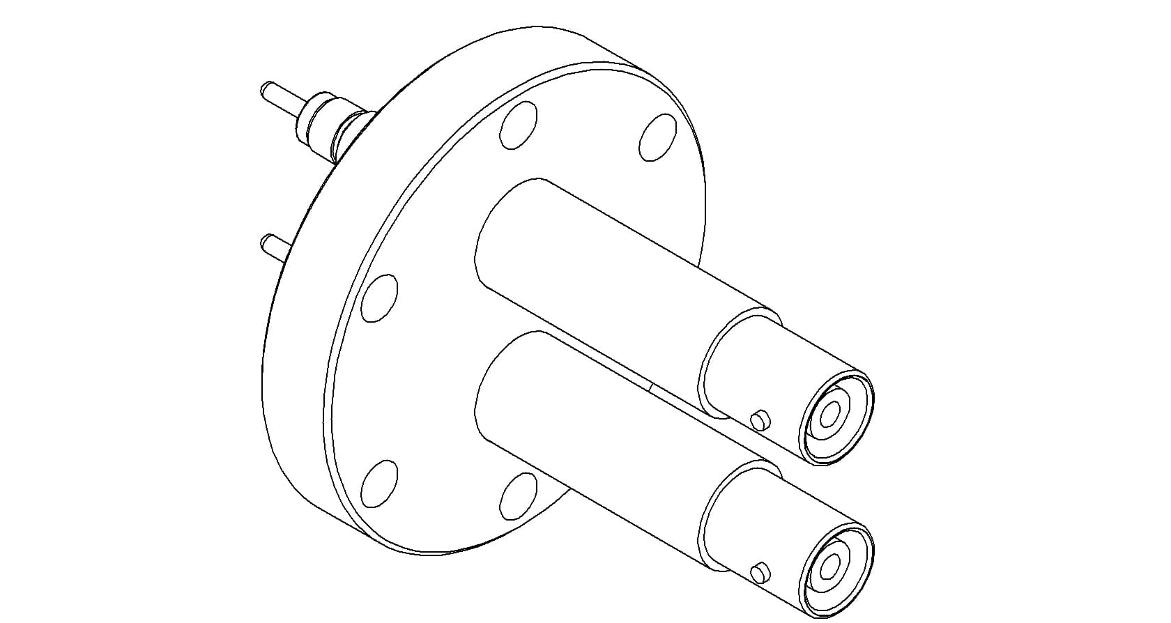 COAXIAL, SHV-20, 2 PIN, GROUNDED SHIELD, EXPOSED, 275CF