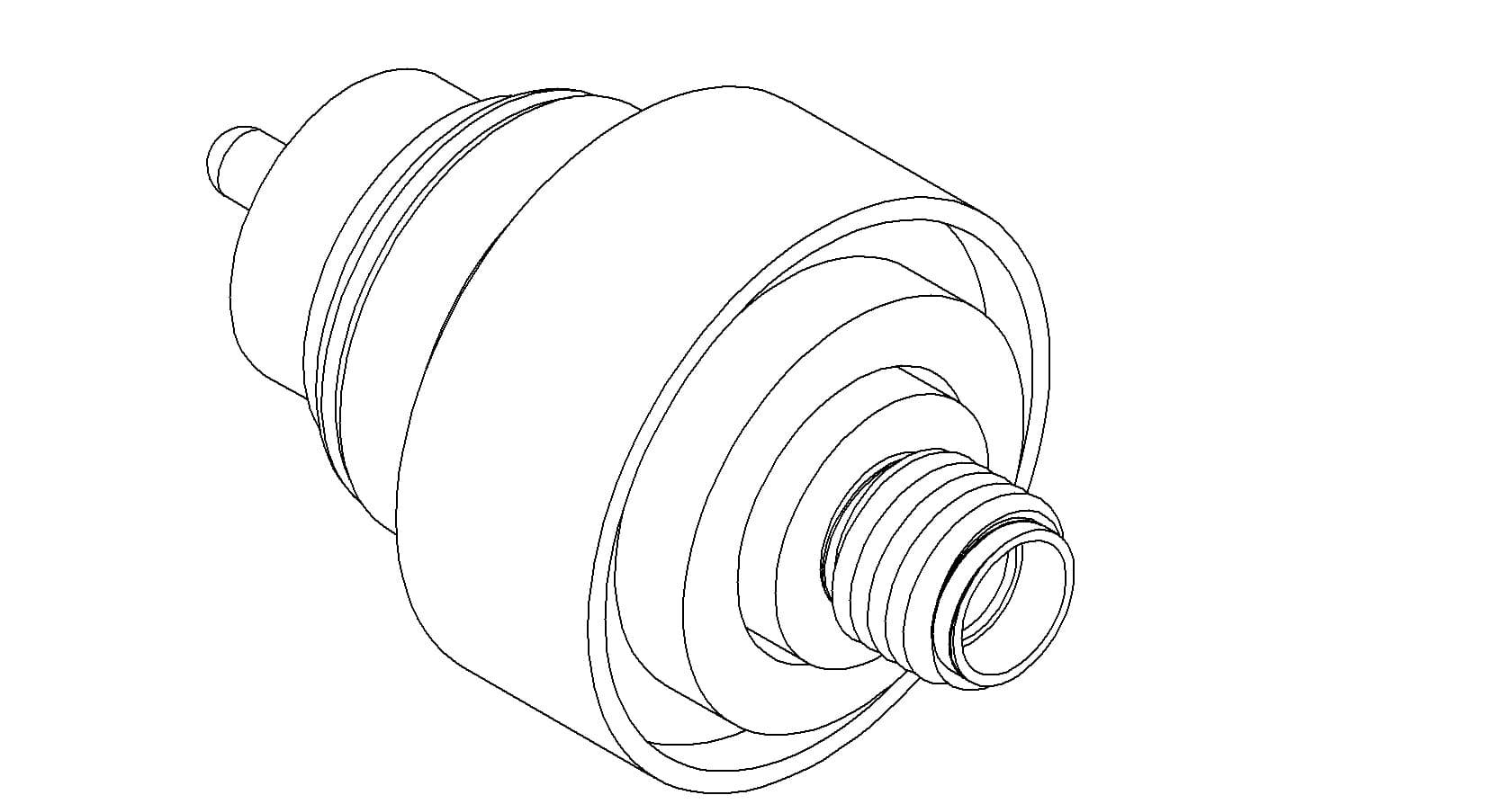 COAXIAL, SMA, 1 PIN, FLOATING SHIELD, WELD 제품 이미지