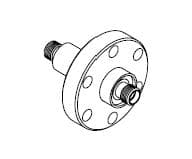 COAXIAL, SMA, 50 OHM, 1 PIN, GROUNDED SHIELD, DOUBLE-ENDED, 133CF, NO CONNECTOR 제품 이미지