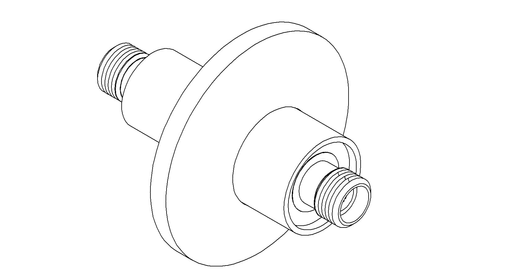 COAXIAL, SMA, 50 OHM, 1 PIN, GROUNDED SHIELD, DOUBLE-ENDED, QF16