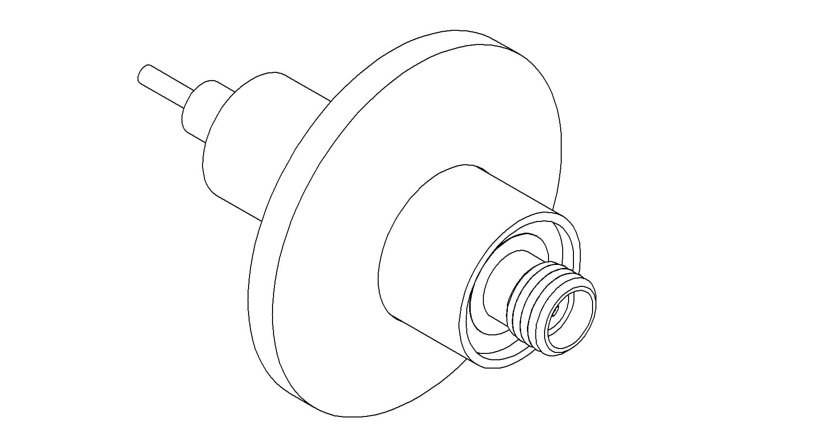 COAXIAL, SMA, 50 OHM, 1 PIN, GROUNDED SHIELD, QF16