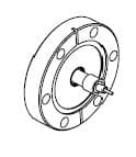 COAXIAL, SMA, 50 OHM, 1 PIN, GROUNDED SHIELD, 275CF, NO CONNECTOR