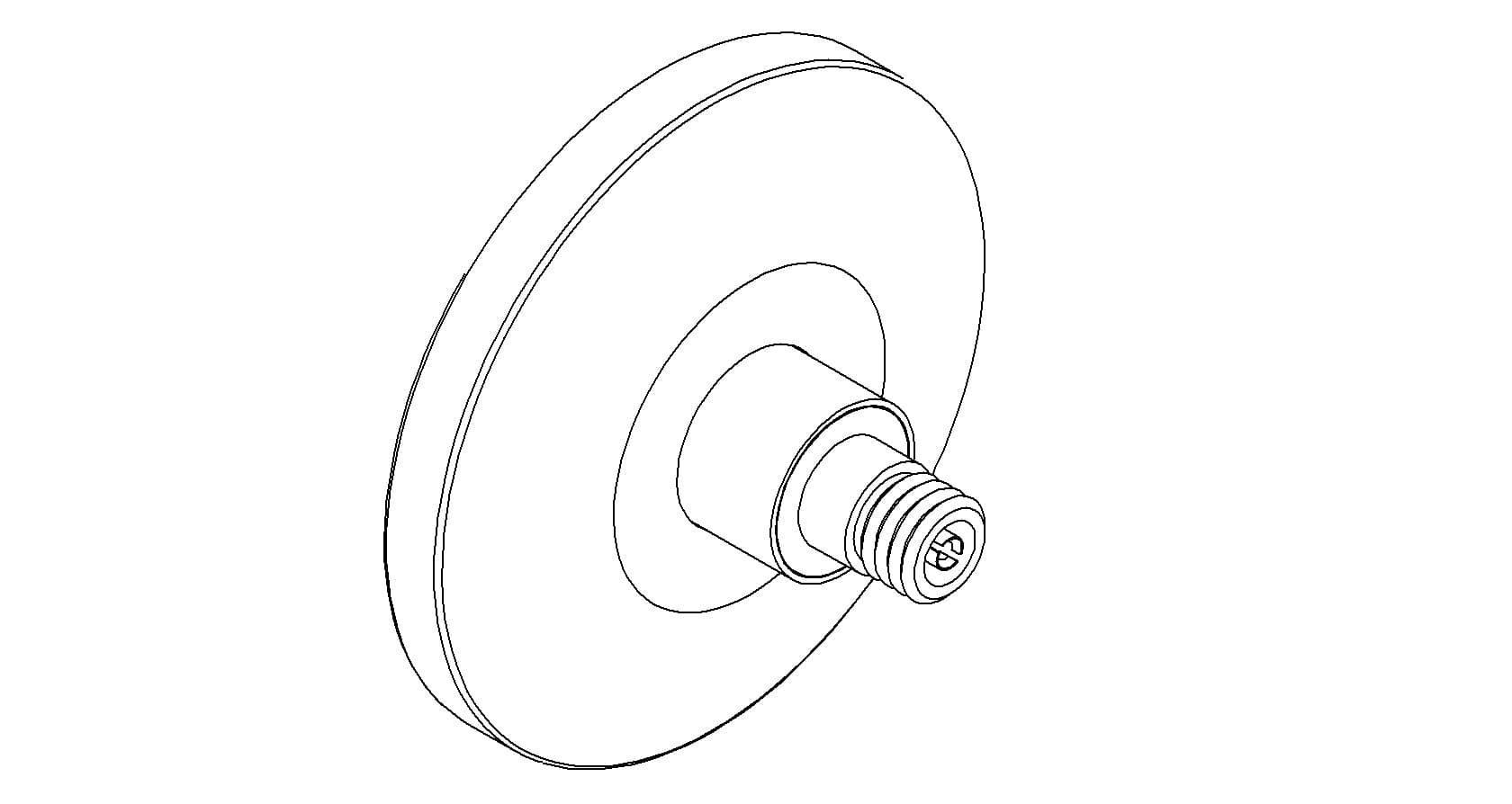 COAXIAL, MICRODOT, 1 PIN, GROUNDED SHIELD, QF16