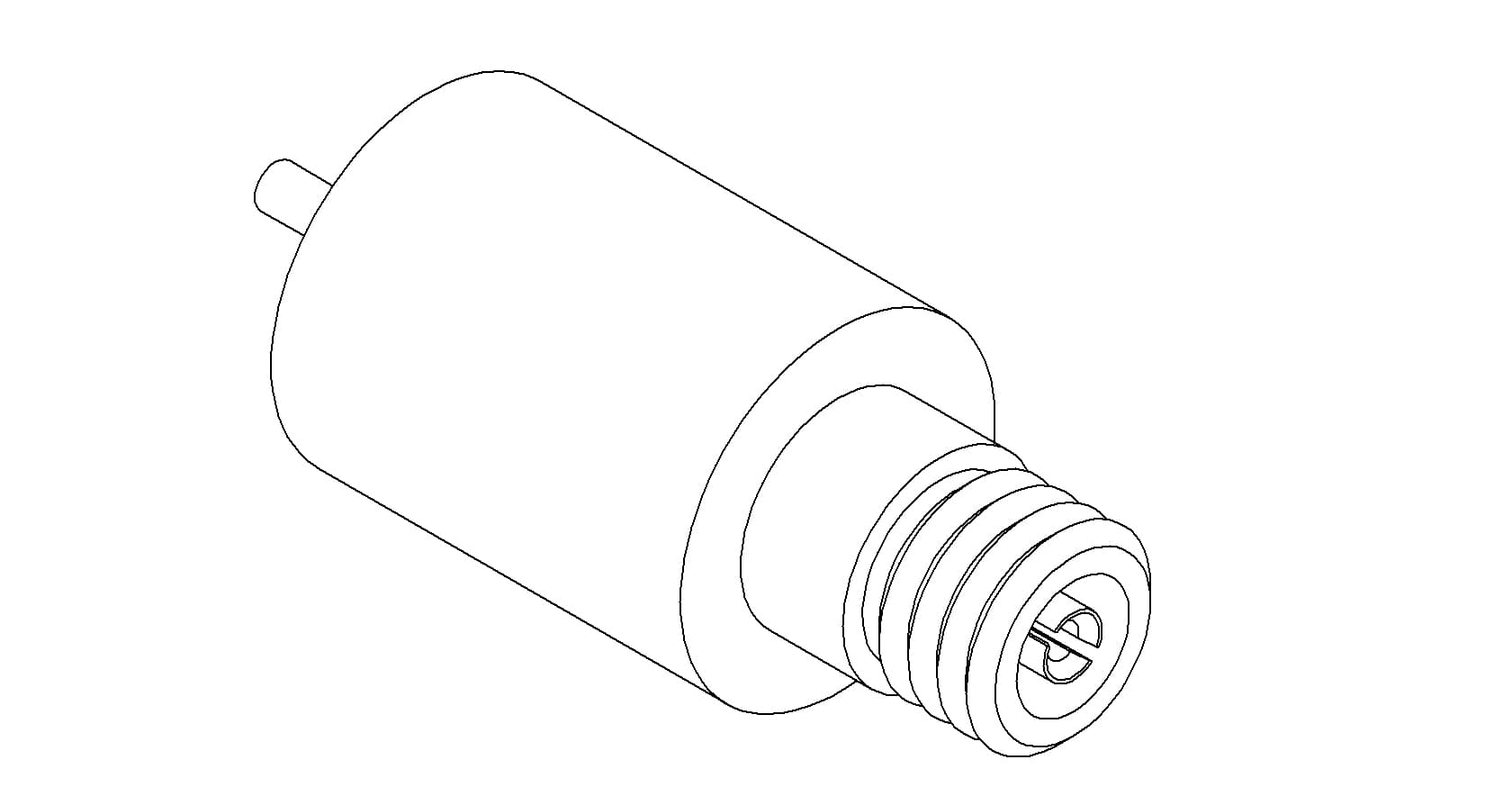 COAXIAL, MICRODOT, 1 PIN, GROUNDED SHIELD, WELD, NO CONNECTOR