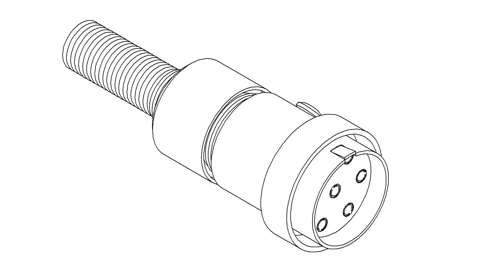 MULTIPIN CONNECTOR, 5 PINS, 500V, 3.5A PER PIN 제품 이미지