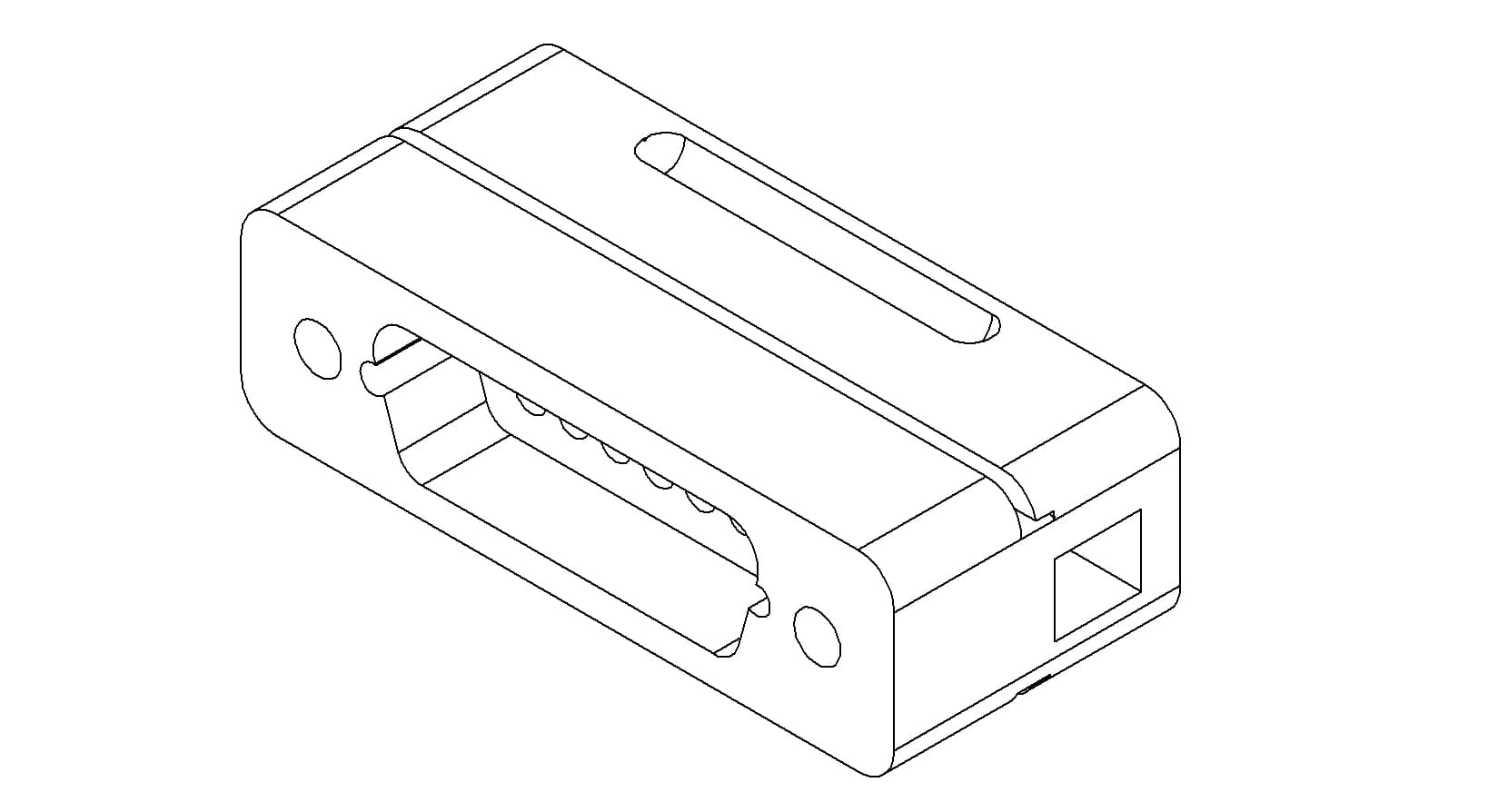 CONNECTOR, TYPE-D, IN-VACUUM, PEEK, 15 PIN, MALE