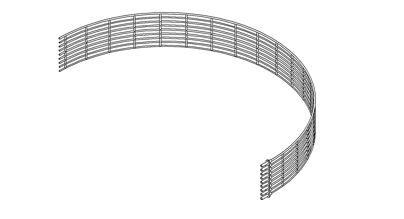 CONTACT-CABLE, TYPE-D, IN-VACUUM, 9 PIN, FEMALE, 19"