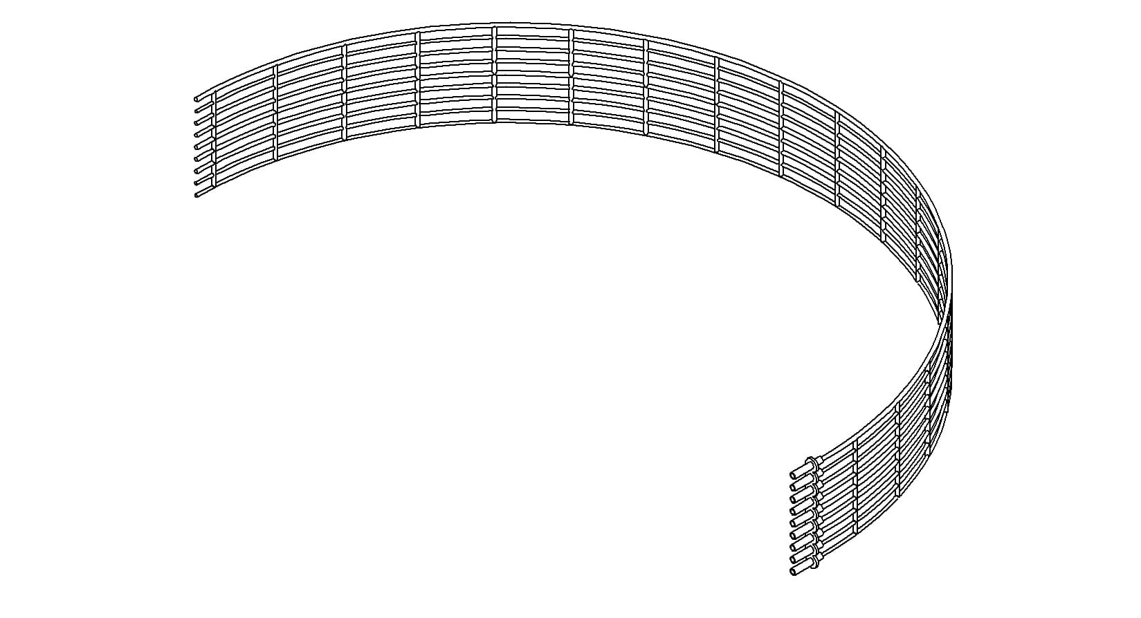 CONTACT-CABLE, TYPE-D, IN-VACUUM, 9 PIN, FEMALE, 39" 제품 이미지