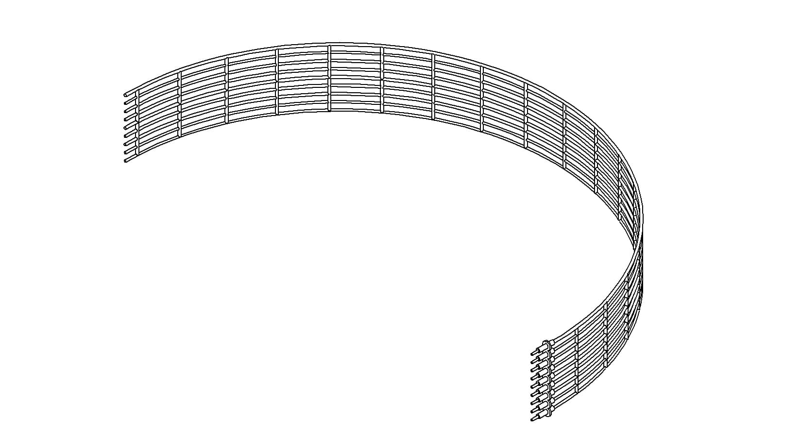 CONTACT-CABLE, TYPE-D, IN-VACUUM, 9 PIN, MALE, 39" 제품 이미지