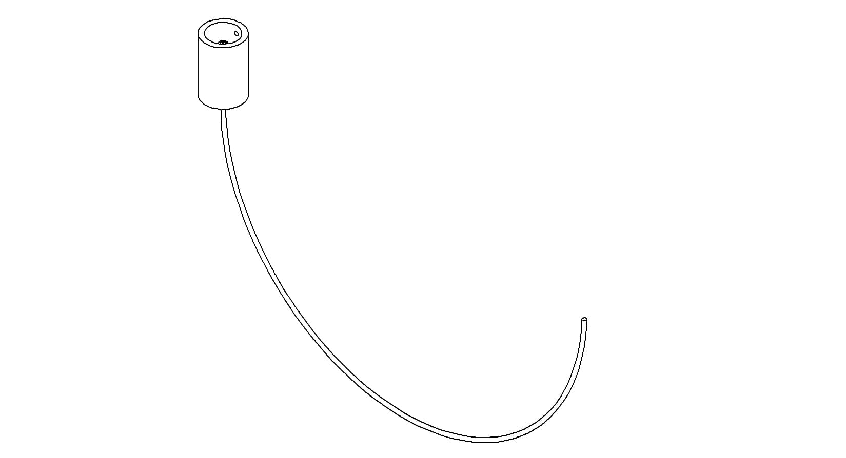 COAXIAL CONNECTOR-CABLE, FLOATING SHIELD BNC, 19"