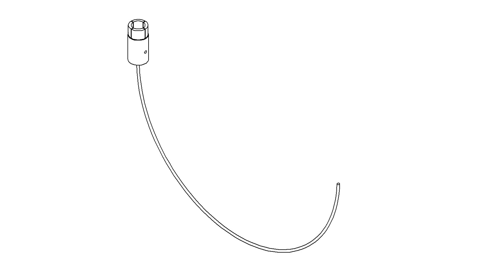 COAXIAL CONNECTOR-CABLE, GROUNDED SHIELD SMA, 39"