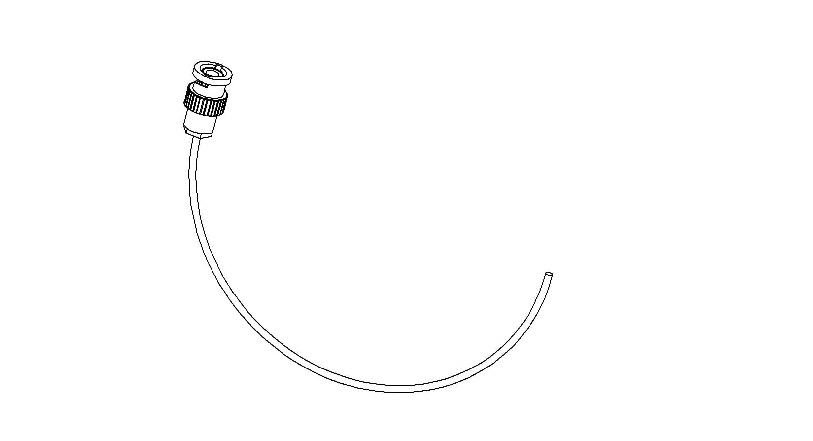 COAXIAL CONNECTOR-CABLE, MHV, 19" 제품 이미지