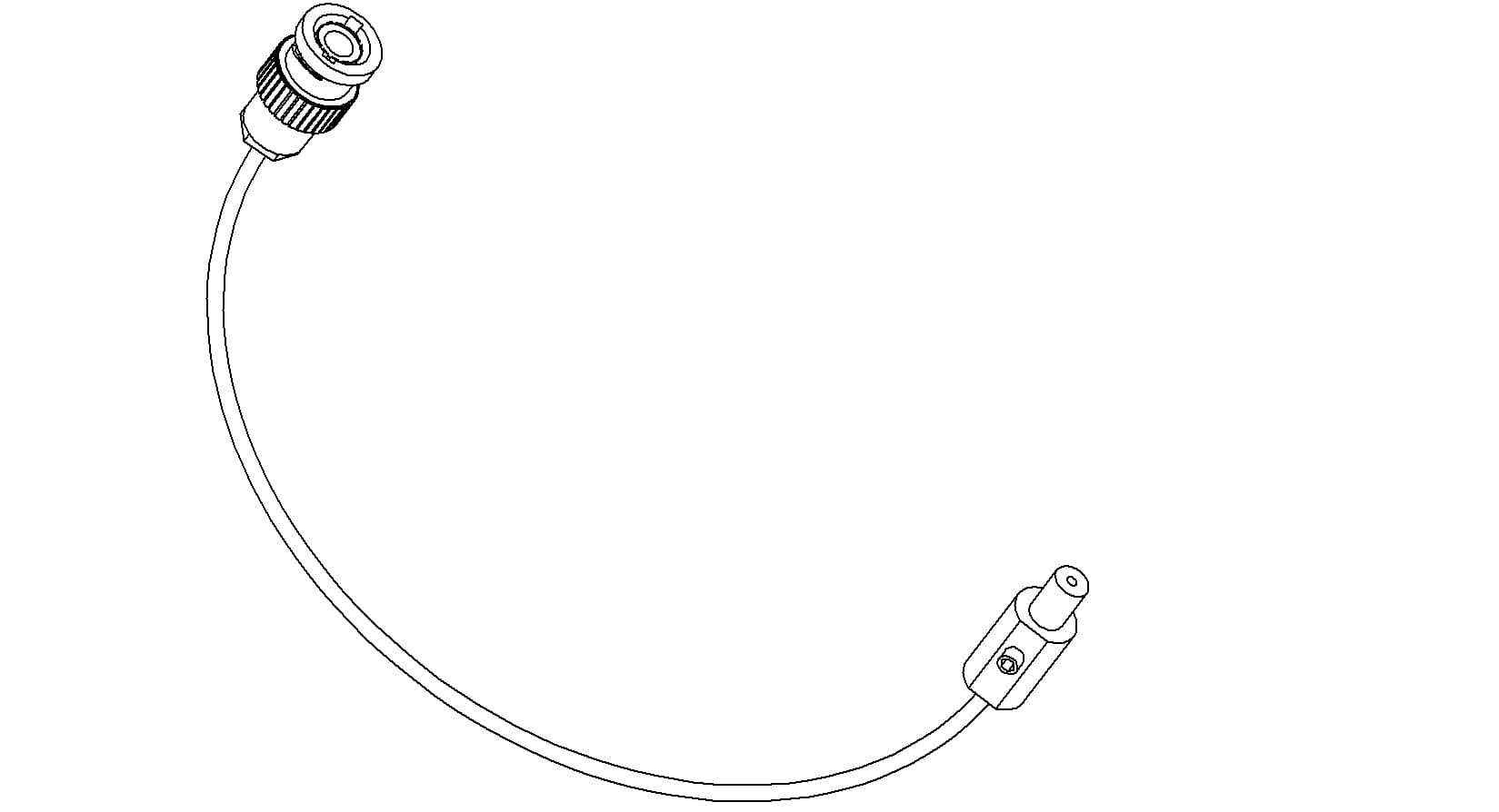 COAXIAL CONNECTOR-CONNECTOR, BNC - FEMALE CONTACT, 39"