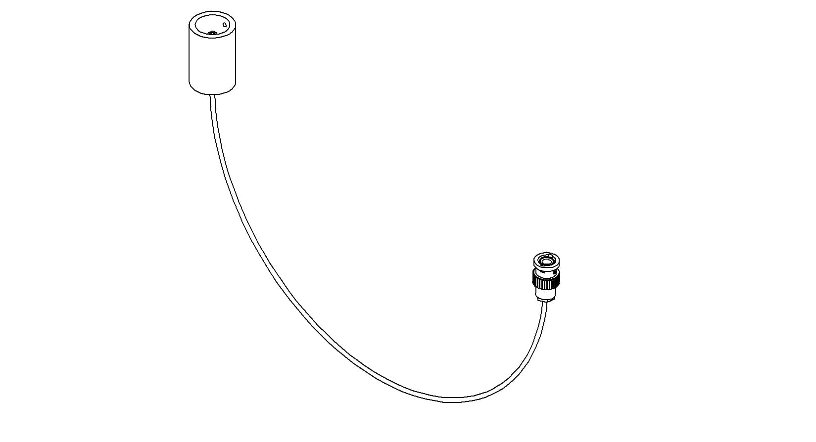COAXIAL CONNECTOR-CONNECTOR, FLOATING SHIELD BNC - BNC MALE, 39"