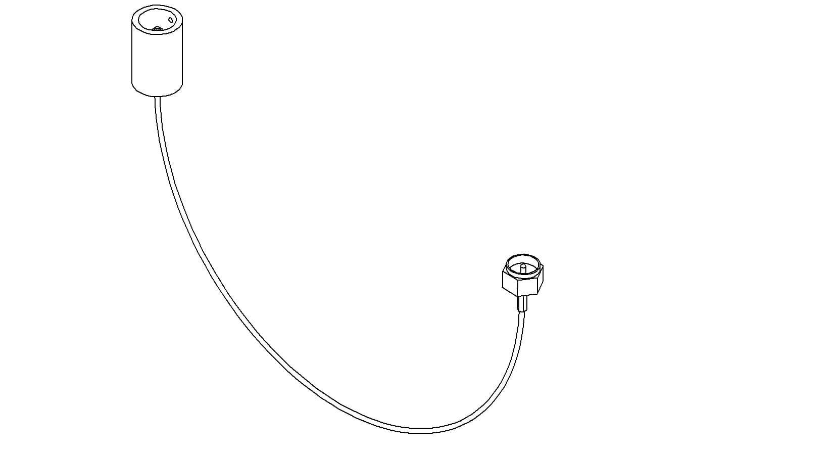 COAXIAL CONNECTOR-CONNECTOR, FLOATING SHIELD BNC - SMA MALE, 39" 제품 이미지