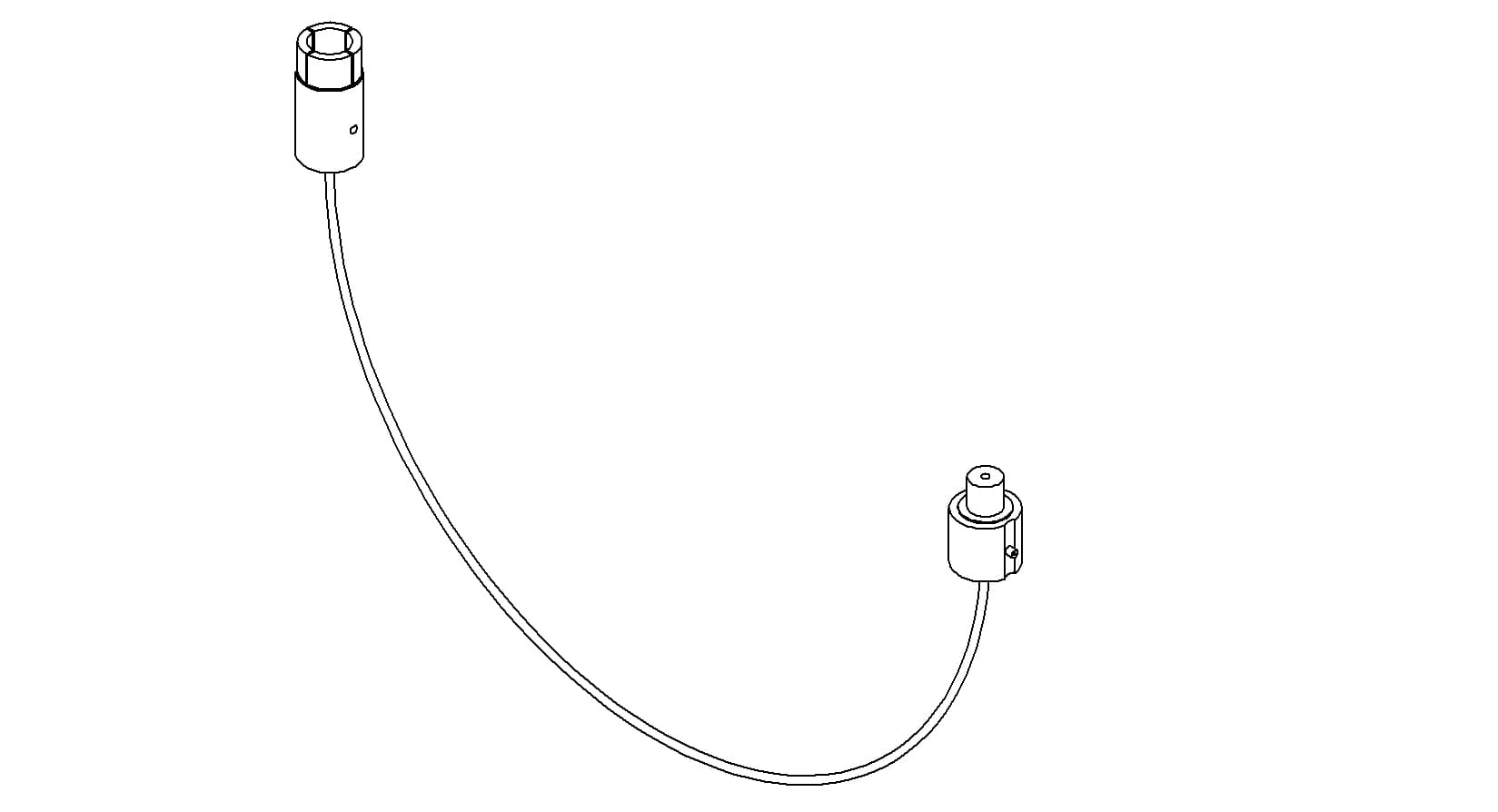 COAXIAL CONNECTOR-CONNECTOR, GROUNDED SHIELD BNC - FEMALE CONTACT, 19" 제품 이미지