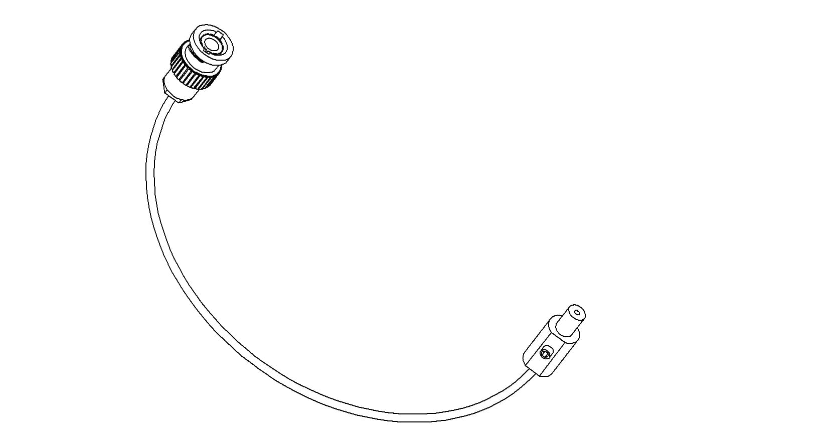 COAXIAL CONNECTOR-CONNECTOR, MHV - FEMALE CONTACT, 39" 제품 이미지