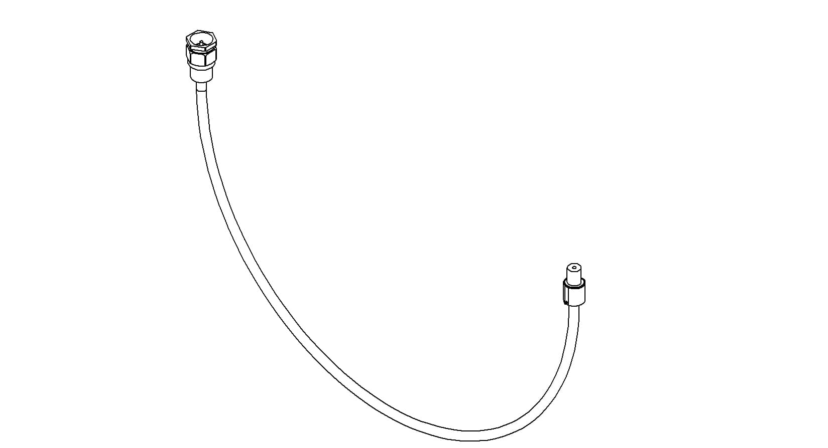 COAXIAL CONNECTOR-CONNECTOR, SMA - FEMALE CONTACT, 39" 제품 이미지