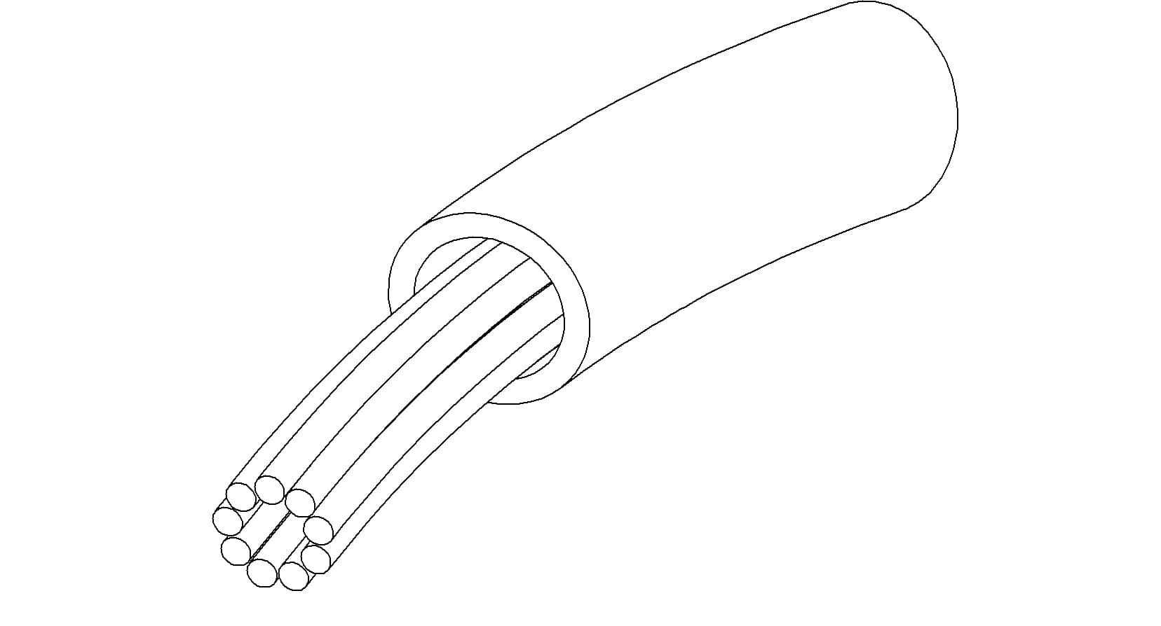 KAPTON WIRE, 2KV, 4A, 24AWG, STRANDED, 30'