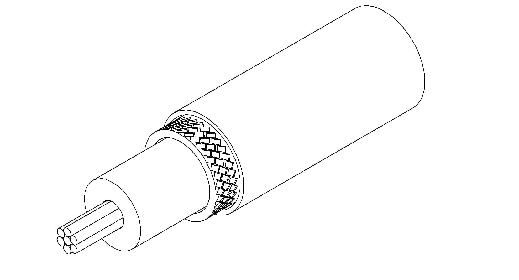 KAPTON WIRE, COAXIAL, 50 OHM, 2KV, 1.5A, 30AWG, 7 WIRE, 15'