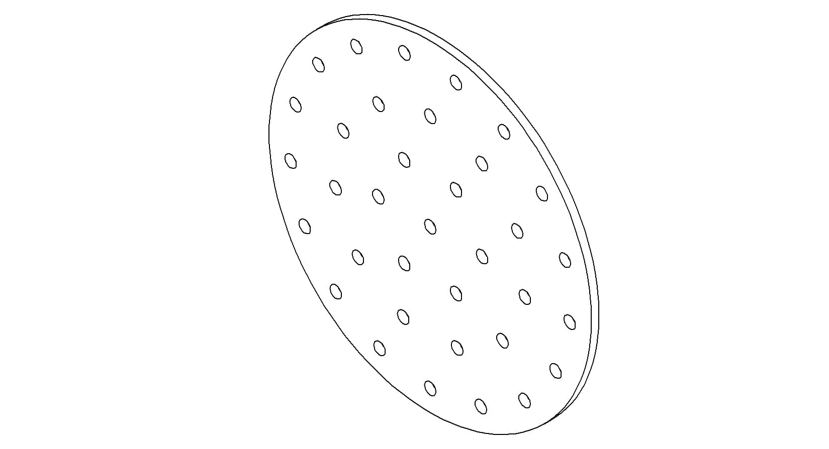 CERAMIC SPACER, ALUMINA, 35 PIN