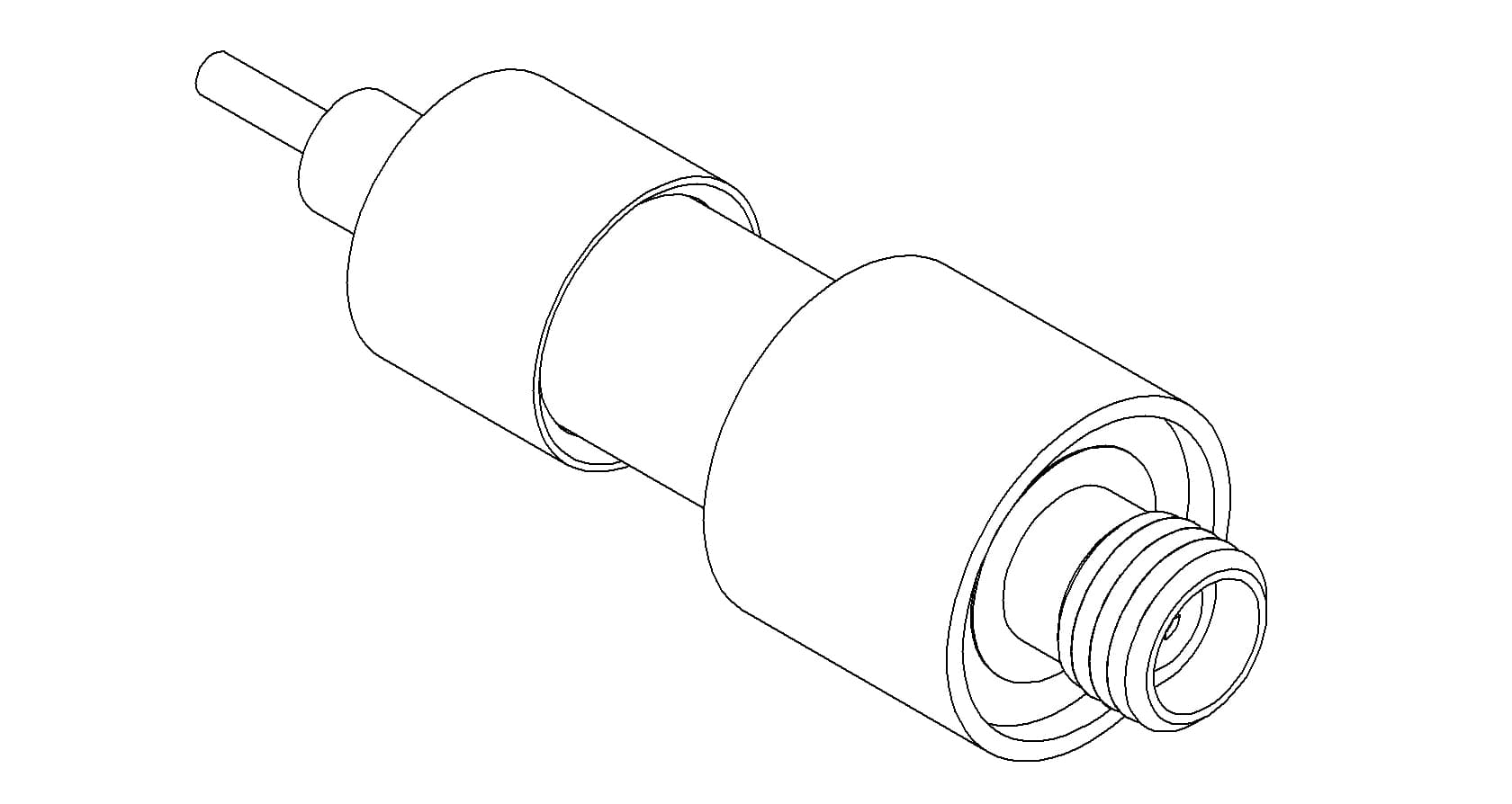 COAXIAL, SMA, 50 OHM, 1 PIN, GROUNDED SHIELD, WELD, NO CONNECTOR 제품 이미지