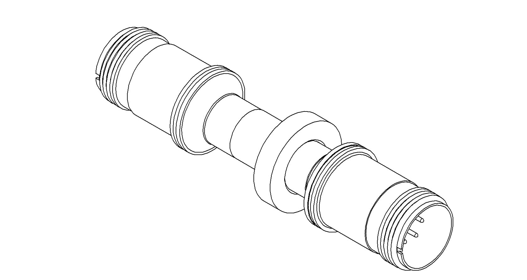 THERMOCOUPLE, TYPE J, 3 PAIR, MS CONNECTOR, DOUBLE ENDED, WELD 제품 이미지
